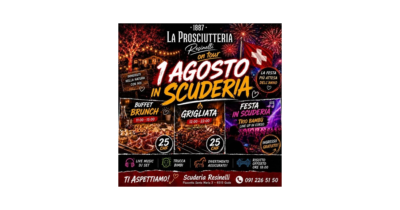 Festeggia il 1° Agosto in Scuderia!